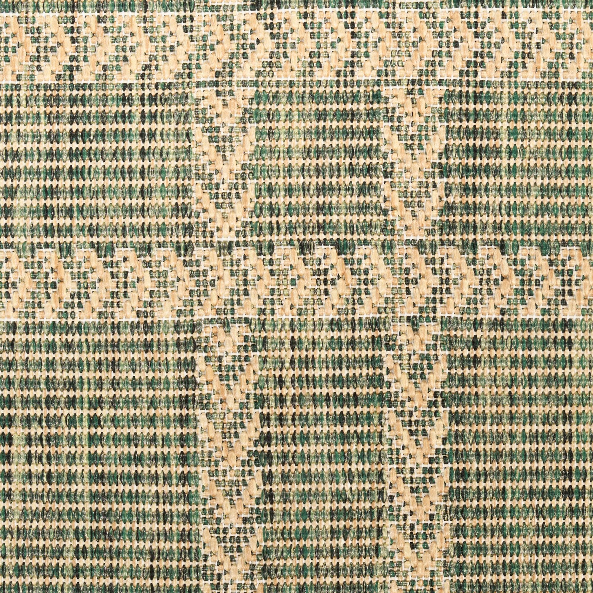 Nourison Horizon Indoor/Outdoor 9' x 12' Green Modern Rug