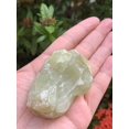 thumbnail image 3 of GAF TREASURES Large Green Calcite Rough Natural Stone, Raw Calcite Rock (Green Calcite, 1 Piece), 3 of 8