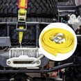 thumbnail image 6 of Heavy Duty Tow Strap with Hooks ATV Tow Strap Durable High Strength Yellow Anti Made 5 Tonne Accessories Tow Rope for Vehicles 4m, 6 of 8