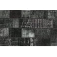 thumbnail image 1 of Ahgly Company Machine Washable Indoor Rectangle Traditional Charcoal Black Area Rugs, 8' x 10', 1 of 7