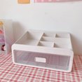 thumbnail image 3 of Bangcool Desktop Storage Drawer Plastic Modern Makeup Holder Drawer Cosmetics Organizer, 3 of 10