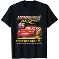 thumbnail image 1 of Disney Pixar Cars Lightning Mcqueen Piston Cup Winner T-Shirt All Size S-5XL, 1 of 4