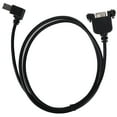 thumbnail image 3 of Cable de extensión USB macho a USB hembra en ángulo recto con adaptador de tornillo, 3 of 10