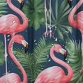 thumbnail image 5 of Orinice Pink Flamingo Shower Curtain for Bathroom Tropical Green Leaves Shower Curtain Farmhouse Funny Cute Flamingo Bathroom Decor Shower Curtain with Hooks Waterproof Fabric 60x72Inch 36x72, 5 of 7