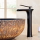 thumbnail image 5 of Grifo de cascada de cobre para lavabo de baño, lavabo de encimera, grifo vintage de agua fría y caliente, oro blanco, 5 of 5