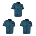 thumbnail image 2 of Cateissary Chef Jacket Uniform Short Sleeve Hotel Cook   Kitchen Apparel Coat Type1 NO1, 2 of 6