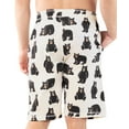thumbnail image 2 of LazyOne Pajama Shorts For Men, Men's Separate Bottoms, Cotton Loungewear, Animal (Papa Bear, X-Large), 2 of 7
