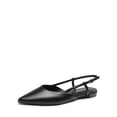 thumbnail image 1 of DREAM PAIRS Zapatos Flats de Mujer con Tira Trasera y Punta Fina Negro Talla 10, 1 of 9