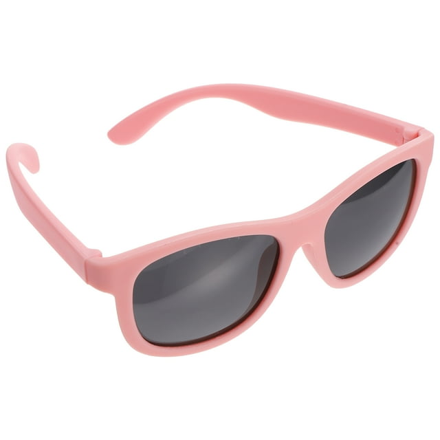 Shisuyan Lunettes de Soleil Enfants Rose PC Rond 1 Paire 4.9x1.7 Po