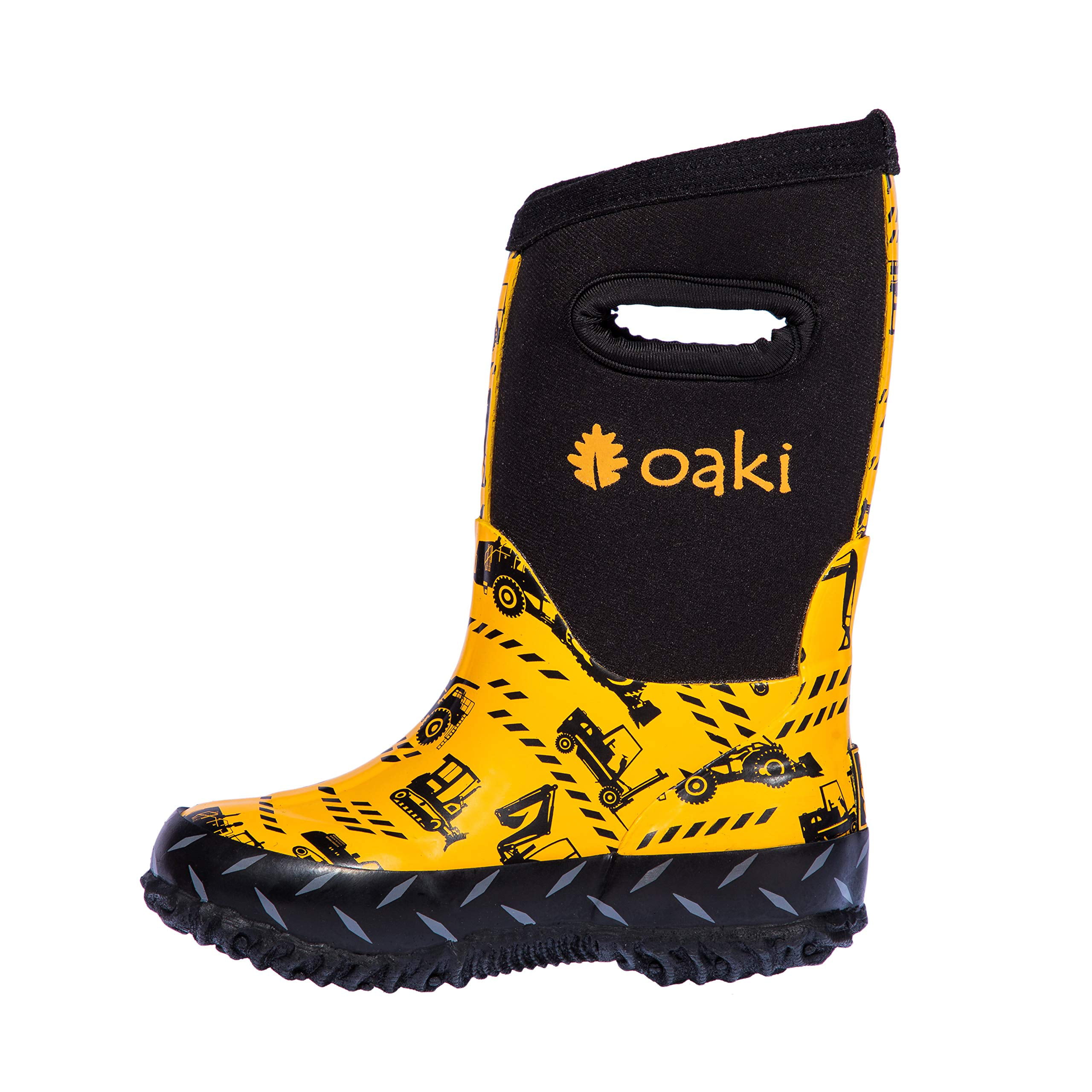 OAKI Kid's Neoprene Rain Boots Muck Boots Snow Boots