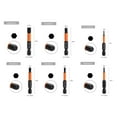 thumbnail image 3 of Hex Insert Bit, S2 Acier 7Pcs Anti Glissement Hexagonal Tournevis Bit Fort pour la Réparation de l'Ingénierie, 3 of 8