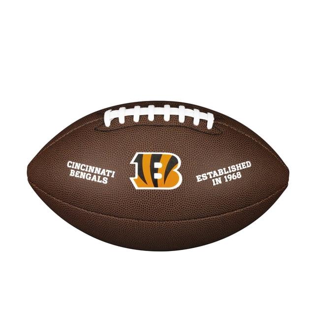 Balón de Fútbol Americano Wilson NFL Oficial Cincinnati Bengals Compuesto