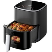 DAIVOS 5QT Air Fryer with Viewing Window, 12 Cooking Presets, 1500W Fast , Even Cooking