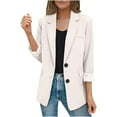 thumbnail image 1 of Women Button Jacket Cute Button down Shirts for Women Women Vest Jacket plus Size Womens Casual Jacket Casual Fall Jackets for Women Woman Flannel Jacket Women S Vest Zip up Women Jacket Women Casual, 1 of 4