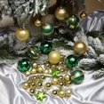 thumbnail image 3 of 42Pcs Christmas Ball Pendant Christmas Tree Electroplating Gold Powder Decoration Ball, 3 of 9