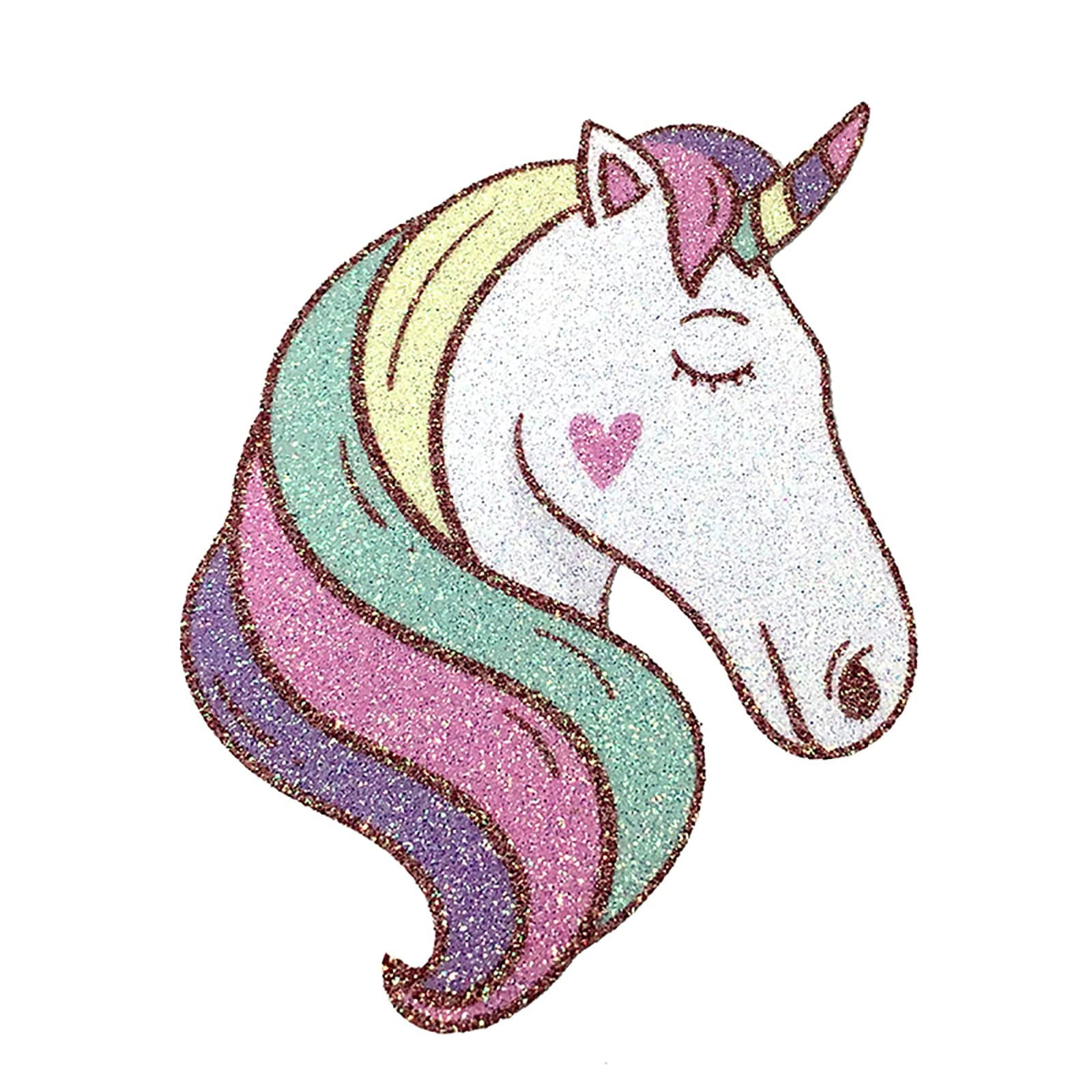 HT-Printable Glitter Iron On Heat Transfer Vinyl 13.3" x 25 Yards Rainbow - for T-Shirt, DIY Fabric Crafts, Cutter Machine, Heat Press Machine