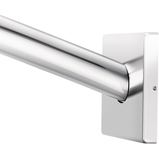 Moen Csr2167 Triva 59" Curved Wall Mounted Shower Curtain Rod Walmart