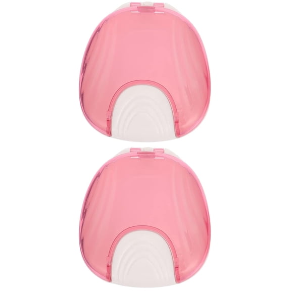 Plastic Containers Plastic Containers Plastic Containers Denture Cases Denture Holder Cases Small Dental Retainer Boxes Professional Orthodontic Retainer Cases () Travel Container