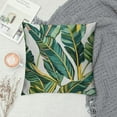 thumbnail image 2 of PHYHOO Palm Leaves Home Decorative Throw Pillows Covers, Leaf Outdoor Pillow Case for Livingroom Bedroom, Boho Pillow Cushion Covers for Man Woman , Green, 2 of 5