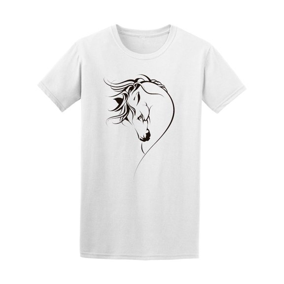 Horse's Head Silhouette Tee Men's -Image by Shutterstock
