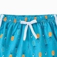 thumbnail image 4 of NIEWTR Girls Kids Cotton Shorts with Pockets Summer Elastic Waist Soft Breathable Home Play Pants 0-24Monthes 2T 3T 4T 5T 6T Shorts for Girls(A-Sky Blue,4-5 Years), 4 of 5
