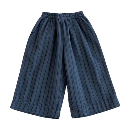 Vrotazzy Boys Casual Wide Leg Blend Trousers for Everyday Comfort and Everyday Wear Lightweight Kids Pants for School Outdoor Adventures and Play Size 2-3 Years