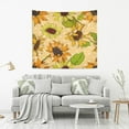 thumbnail image 5 of GZHJMY Blooming Sunflower Tapestry Aesthetic Tapestry for Bedroom Colorful Wall Hanging AestheticFor Room Decor 60" x 51" Inches Gift Decor, 5 of 6