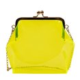 thumbnail image 2 of Bolsa de hombro transparentes bandolera transparente con hebilla de clip para mujer (Verde) Likrtyny Para Estrenar, 2 of 9
