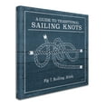 thumbnail image 2 of Trademark Fine Art 'Vintage Sailing Knots VIII' Canvas Art by Mary Urban, 2 of 3