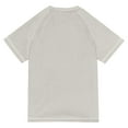 thumbnail image 6 of FORMRS Boys Rash Guard Short Sleeves Swim Shirt Quick Dry UPF 50+ Sun Protection, Sizes 3-12T, Light Gray Pattern, 6 of 6