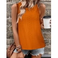 thumbnail image 6 of Zeagoo Tank Tops for Women 2025 Sleeveless Crew Neck Shirts Eyelet Casual Summer Top Dressy, 6 of 7