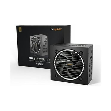 be quiet! Pure Power 12 M 1000W ATX 3.0 Power Supply | 80  Gold Efficiency | PCIe 5.0 compatible 10 Year Warranty