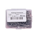 thumbnail image 5 of ZPAQI 50Pcs Fishing Barrels Swivels Connectors Pin for Saltwater and Freshwaters, 5 of 20