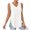 B45 White Womens Tank Tops Clearance Under $5, variant on Cagogo Ladies Tank Tops Under $5 Sleeveless Workout Yoga Basic Cami Blouses Loose Fitting Eyelet Embroidery V Neck Side Split Tees Clothes Mother's Day Gifts