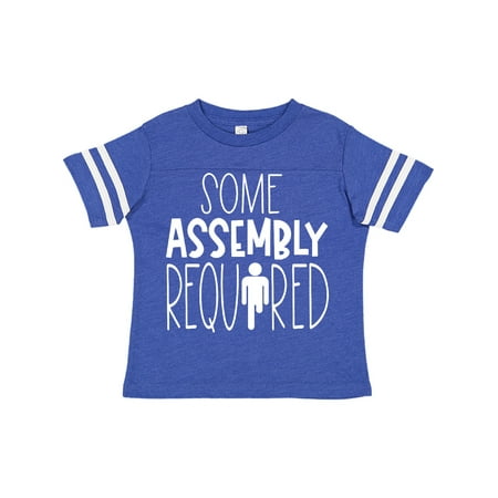 

Inktastic Some Assembly Required Left Leg Amputee Gift Toddler Boy or Toddler Girl T-Shirt