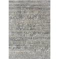 thumbnail image 1 of Ahgly Company Machine Washable Indoor Rectangle Industrial Modern Silver Pink Area Rugs, 5' x 8', 1 of 7