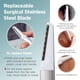 thumbnail image 3 of Kit de cuidado facial apilado de dermaplaning con 7 cuchillas y funda, 3 of 8
