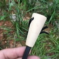 thumbnail image 2 of 2-pack portable outdoor flint camping equipment wilderness survival tools magnesium rod fire maker wooden handle fire stick, 2 of 5