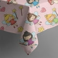 thumbnail image 5 of Magic Fairy Princess Pattern Square Tablecloth,Waterproof Square Table Cover,Wipeable Spillproof Washable Table Cover for Home Kitchen Party Decor 60"x60"(152x152cm), 5 of 6