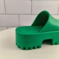 thumbnail image 5 of Womens Platform Mules Slip On Sandals Closed Toe Clogs Non-Slip Thick Sole Waterproof Slippers, 5 of 13