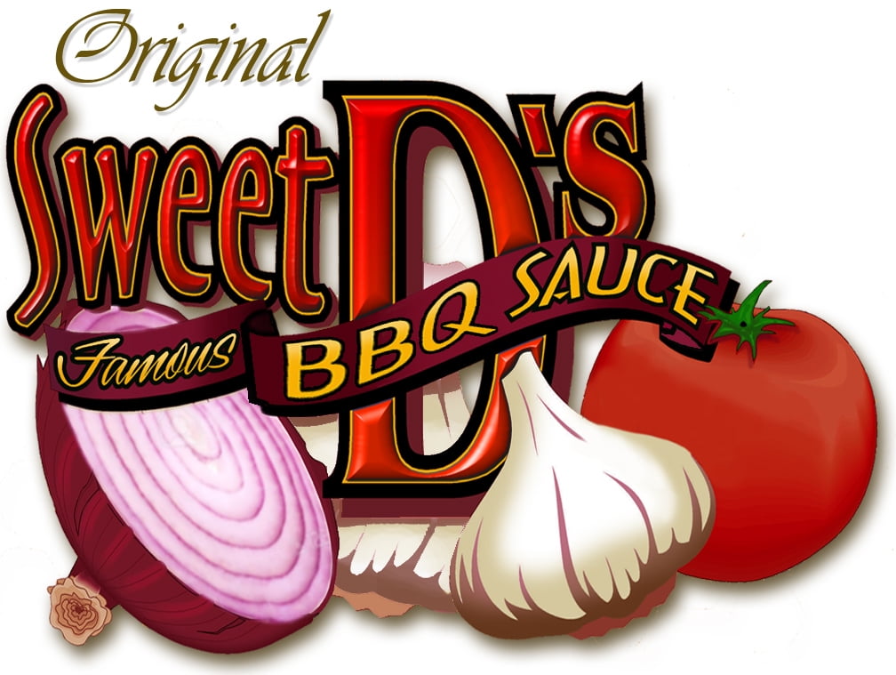 (4 pack) Sweet D's Original Barbecue BBQ Sauce 18oz