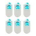 thumbnail image 1 of EeaseCA 6Pcs Metal Oval Shaped Webcam Cover Camera Slider Shutter Privacy Protect Sticker for Laptop Tablet Phone Shutter Sticker(White), 1 of 7