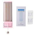 thumbnail image 1 of 1 Set Makeup Cotton Storage Box Easy Installation Space-saving Wall-mounted Cotton Pad Dispenser for Home Bathroom Light Blue One Size, 1 of 12