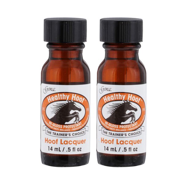 Esmalte de uñas Gena Healthy Hoof, 15 ml, paquete de 2