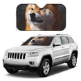 thumbnail image 4 of Bingfone Regal Shiba Inu Car Windshield Sunshade,Sun Foldable Sun Shield Sun Visor for Car - Medium, 4 of 8
