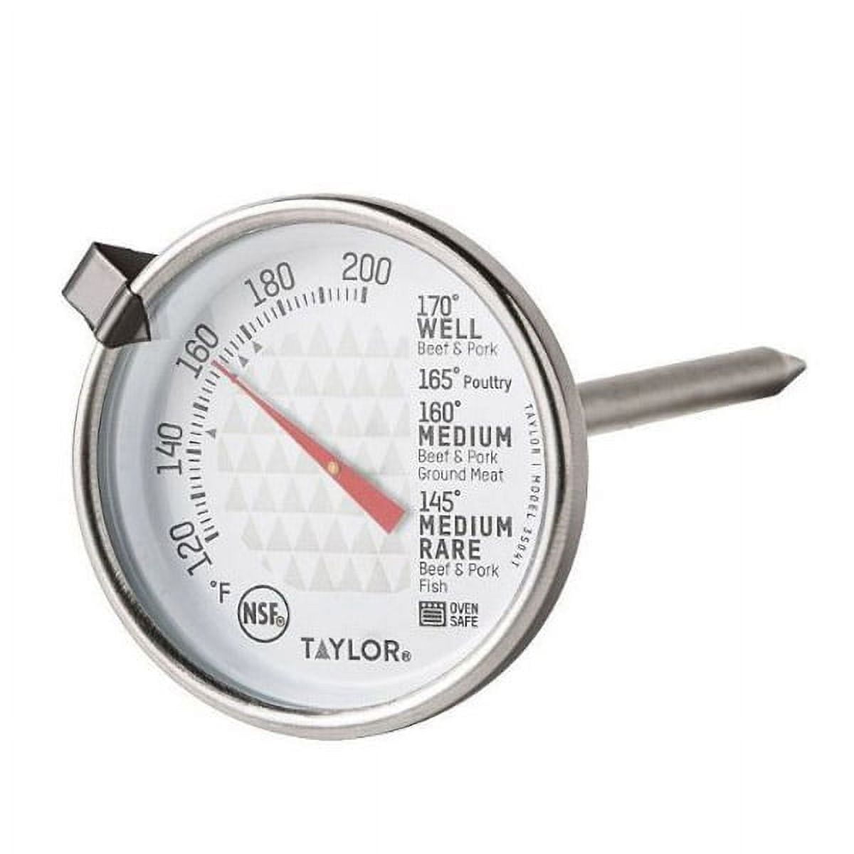  Taylor 3Pc Kitchen and Food Thermometer Set - Includes: 1 Super  Fast Digital Thermocouple Thermometer, 1 Leave-in Oven/Grill-Safe Analog  Meat Thermometer, and 1 Oven Thermometer : Industrial & Scientific