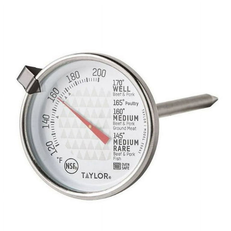 Taylor 3pc Roast Set: Leave-in Meat Thermometer, Cotton Twine, Natural  Cheesecloth
