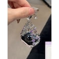 thumbnail image 3 of XiHAMA Bling Bracelet Band Compatible with Apple Watch Bands for Women 46mm 40mm 41mm 38mm 44mm 45mm 42mm 49mm, Cute Cartoon Dressy Jewelry Charm Metal Strap for iWatch Ultra 2 Series 10/9/8/7/6/5/4/, 3 of 5