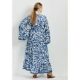 thumbnail image 2 of Avenue Women's Plus Size Arlo Bell Sleeve Maxi Dress, 2 of 2