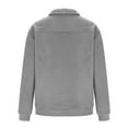 thumbnail image 5 of Royisotas Mens Shirts Trendy Shirt Warm Long Sleeve Fleece Collared Tops for Men, 5 of 6